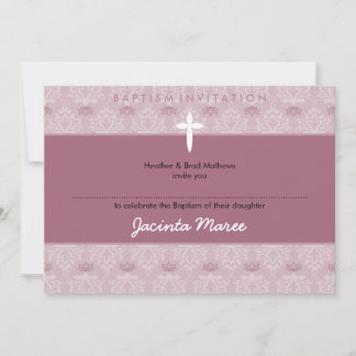Invitación EL BAPTISMO ESTILO INVITA : bonito 9aL