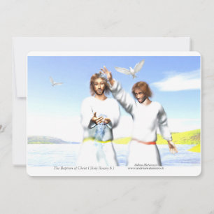 Invitación El Bautismo de Cristo