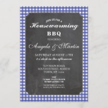 El Bbq azul de la tiza del control del fiesta del