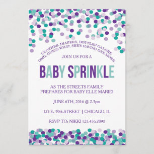 Invitación El bebé asperja invita