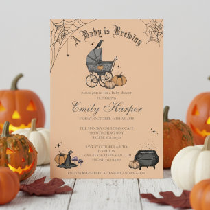 Invitación El bebé está elaborando un Baby Shower neutral de