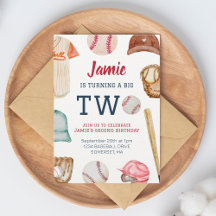 El béisbol vuelve a ser dos niños segundo cumpleañ