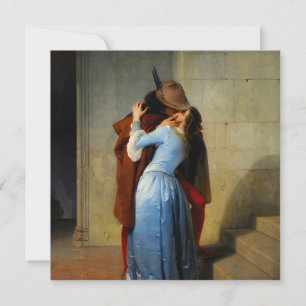 Invitación El beso Francesco Hayez