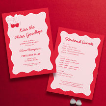 El beso rojo, la fiesta de la señorita Adiós Bache