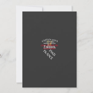 INVITACIÓN EL BISTRO FLOTANTE DE U-BOAT DEL CAPITÁN DAN PARÍS