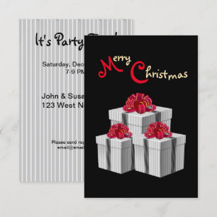 Invitación El blanco gris de la pirámide rojo de la onda sobr