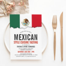 El blanco mexicano de la bandera del fiesta de la