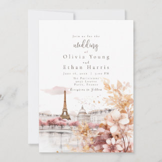 Invitación El Boda de París