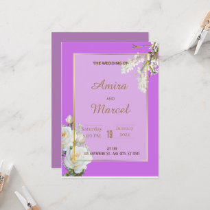 Invitación El Boda de Rosy