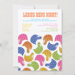 Invitación el boda del fiesta de Bachelorette de la noche de