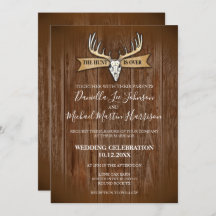 El Boda Rústico La Cacería Ha Terminado