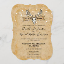 El Boda Rústico La Cacería Ha Terminado