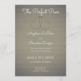 Invitación El Boda temático Perfect Pear - Orchard