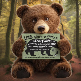 Invitación ¡El Boho Tribal Cumpleaños Salvaje!