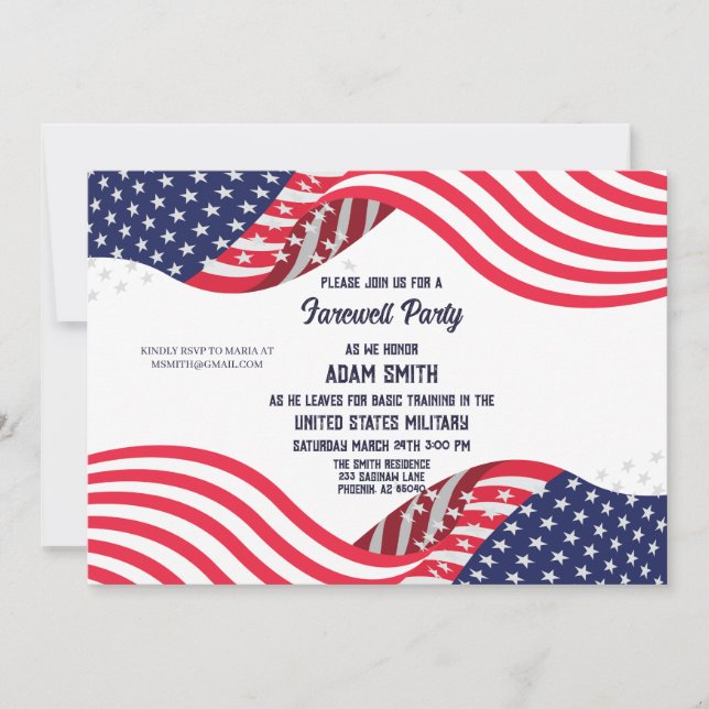 Invitación El Bootcamp Militar de EEUU se va invitando al par (Anverso)
