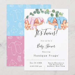 Invitación El brazo de mamá, Chica infantil, es Baby Shower