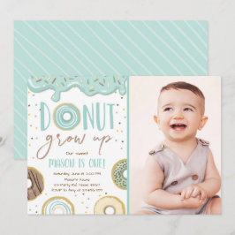 Invitación El buñuelo crece a la fiesta de cumpleaños del