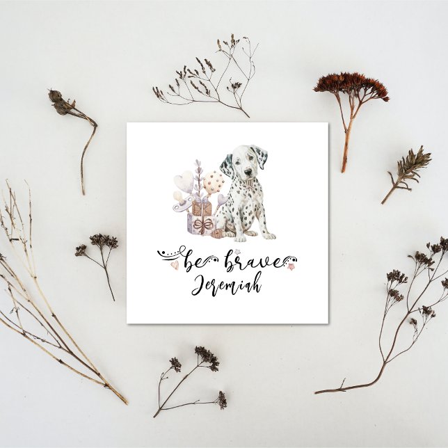 Invitación El cachorro de Dalmacia aguda con frenética cita s (Subido por el creador)