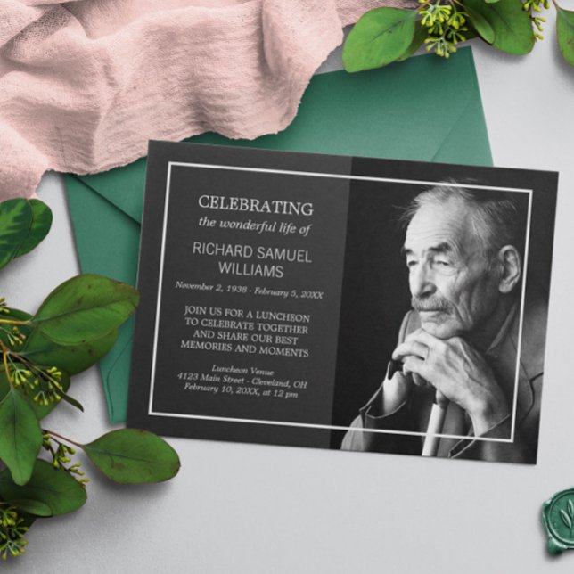 Invitación El carbón vegetal mínimo celebra la vida | Foto Pe (Subido por el creador)