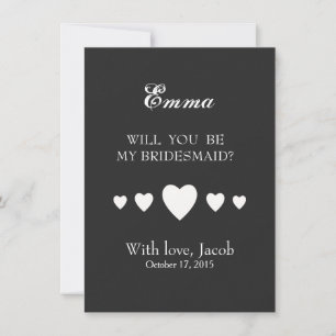 Invitación El Cartel Negro Serás Mi Novia