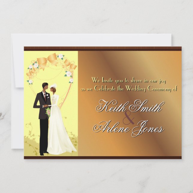 Invitación El casarse (Anverso)