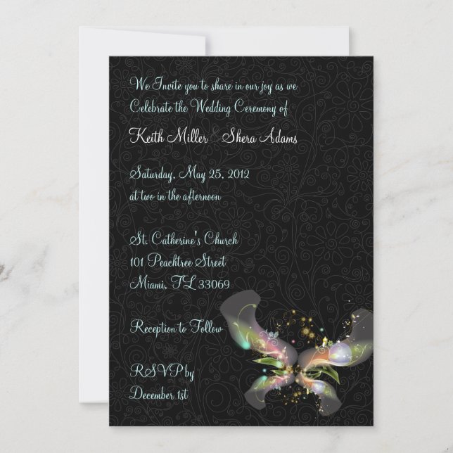 Invitación El casarse (Anverso)