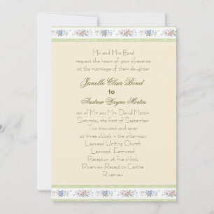 Invitación El casarse