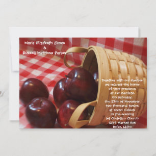 Invitación El casarse de Apple del país