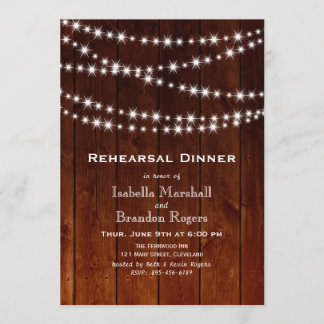 Invitación El centelleo del tablero del granero de Ombre
