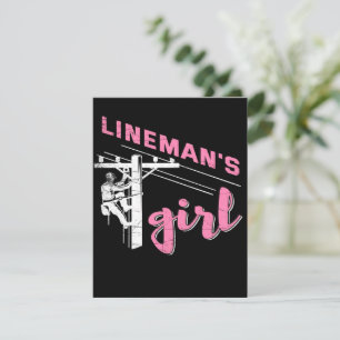 Invitación El Chica de Lineman   Canvas mecánicas