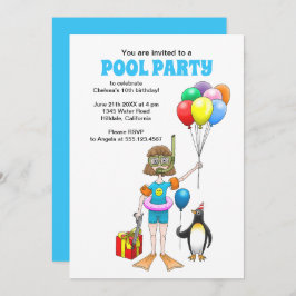 Invitación El Chica y el Fiesta del Pingüino