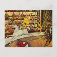 El circo de Georges Seurat (1891)