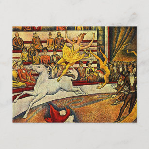 Invitación El circo de Georges Seurat (1891)
