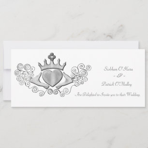 Invitación El Claddagh (Plata)