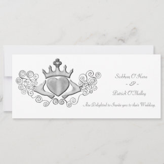 Invitación El Claddagh (Plata)