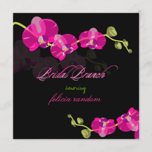 Invitación ¡El color de los puercos rosados/brunch/puerperio!