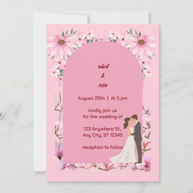 Invitación El Comienzo Eterno (Anverso)
