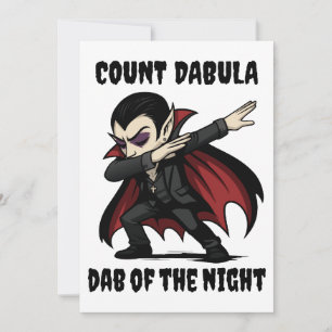 Invitación El conde Dabula hace dabs por la noche
