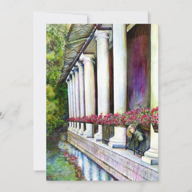 Invitación El confort es el enemigo del progreso (Anverso)