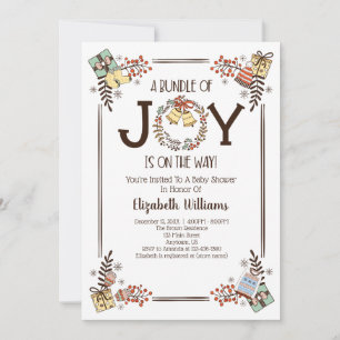 Invitación El Conjunto De La Mano De Alegría Dibujó El Baby S