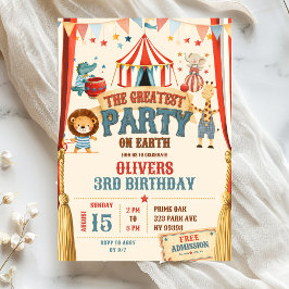 Invitación El Cumpleaños de la Mejor Fiesta del Mundo