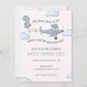 INVITACIÓN EL CUMPLEAÑOS DE LAS VOLAS DE TIEMPO