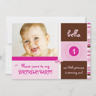 Invitación EL CUMPLEAÑOS DULCE DE LA FOTO INVITA:: tolerancia