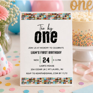 Invitación El Cumpleaños GRANDE número uno