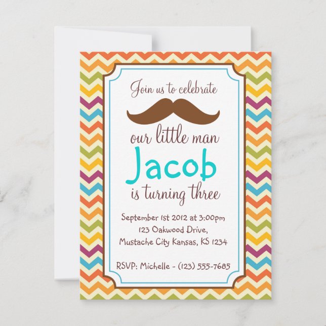 Invitación El cumpleaños invita (Anverso)