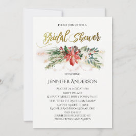 Invitación El día de fiesta enciende la ducha nupcial del