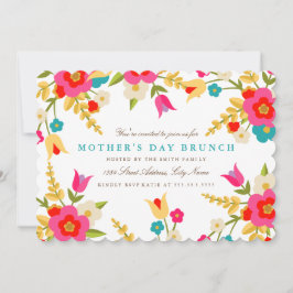 Invitación El Día de la Madre de las Flores del País