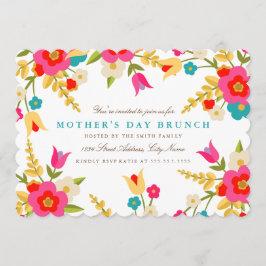 Invitación El Día de la Madre de las Flores del País