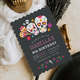 Invitación El día de los cumpleaños muertos por el derrumbe d