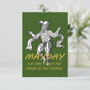 Invitación El Día de Mayo, el momento de poner la primavera e